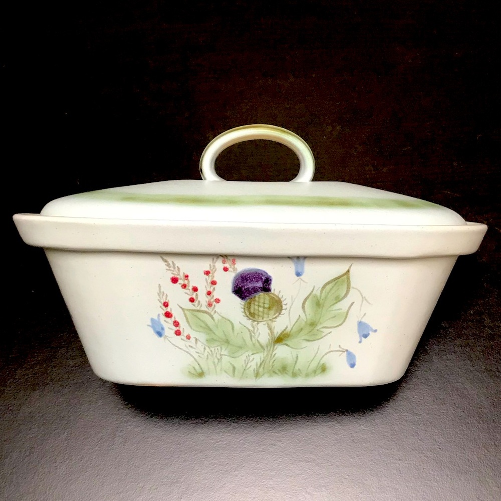 VTG Artisan Hand Painted Stoneware